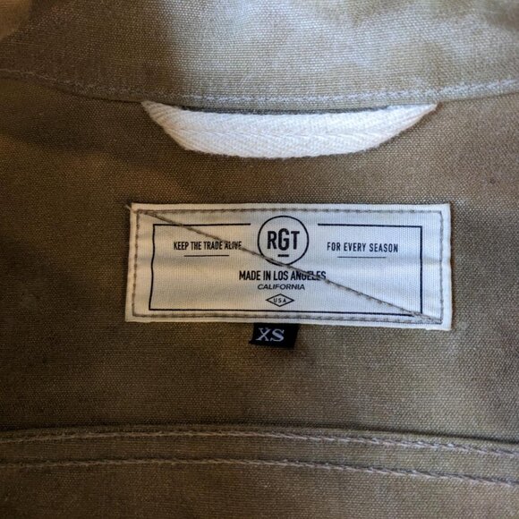 Rogue Territory RGT Supply Jacket Field Tan Ridgeline XS James Bond Waxed Canvas - Picture 3 of 4